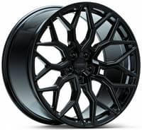 20x9.5 vossen hf-2 gloss black (hybrid forged) 5x120 20mm
