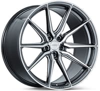 20x10.5 vossen hf-3 gloss graphite polished (hybrid forged) 5x112 45mm