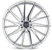 21x12 vossen hf-4t silver polished (hybrid forged) (true directional) (right) 5x120 52mm