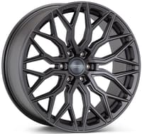 24x10 vossen hf6-3 matte gunmetal (hybrid forged) (deep concave) 6x135 25mm