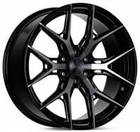 20x9.5 vossen hf6-4 gloss black tinted (6-lug) (hybrid forged) (deep concave) 6x135 15mm