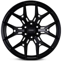 22x9.5 vossen hf6-4 gloss black (hybrid forged) (deep concave) 6x5.5/139.7 30mm