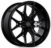 22x9.5 vossen hf6-4 gloss black (hybrid forged) (deep concave) 6x5.5/139.7 30mm