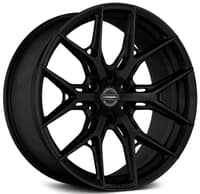 20x9 vossen hf6-4 satin black (6-lug) (hybrid forged) (deep concave) 6x5.5/139.7 18mm
