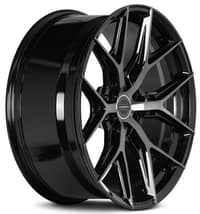 20x9.5 vossen hf6-4 gloss black tinted (6-lug) (hybrid forged) (deep concave) 6x135 15mm