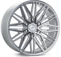 22x9.5 vossen hf6-5 silver polished (hybrid forged) (deep concave) 6x5.5/139.7 20mm
