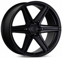 24x10 vossen hf6-2 satin black (hybrid forged) (deep concave) 6x135 25mm