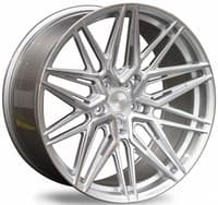 23x11 vossen hf-7 silver polished (hybrid forged) 5x112 14mm