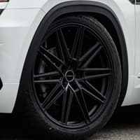20x10.5 vossen cv10 matte black 5x112 30mm