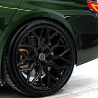 24x10 vossen hf-2 gloss black (hybrid forged) 5x112 5mm