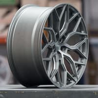 21x9 vossen hf-2 tinted matte gunmetal (hybrid forged) 5x120 30mm