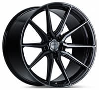 19x9.5 vossen hf-3 gloss black w/ double tint (hybrid forged) 5x4.5/114.3 40mm