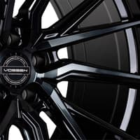 20x9 vossen hf-4t tinted gloss black (hybrid forged) (true directional) (right) 5x112 25mm