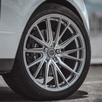 21x12 vossen hf-4t silver polished (hybrid forged) (true directional) (right) 5x120 52mm
