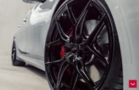 23x11 vossen hf-5 gloss black (hybrid forged) 5x112 14mm