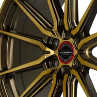 24x10 vossen hf6-1 tinted matte bronze (hybrid forged) (deep concave) 6x135 25mm
