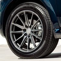 20x9.5 vossen hf6-1 tinted matte gunmetal (hybrid forged) (deep concave) 6x5.5/139.7 15mm