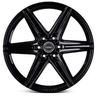 24x10 vossen hf6-2 gloss black (hybrid forged) (deep concave) 6x5.5/139.7 25mm