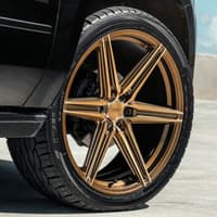 20x9.5 vossen hf6-2 tinted matte bronze (hybrid forged) (deep concave) 6x135 15mm