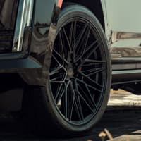 24x10 vossen hf6-5 gloss black (hybrid forged) (deep concave) 6x135 25mm