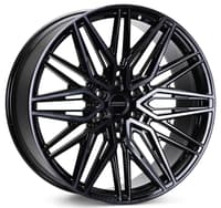 22x9.5 vossen hf6-5 gloss black tinted (hybrid forged) (deep concave) 6x5.5/139.7 20mm