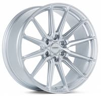 22x9.5 vossen hf6-1 silver machined (hybrid forged) (deep concave) 6x135 20mm