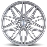 20x10 vossen hf-7 silver polished (hybrid forged) 5x112 50mm
