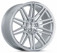 19x9.5 vossen cv10 silver machined 5x112 45mm