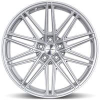 19x9.5 vossen cv10 silver machined 5x112 35mm
