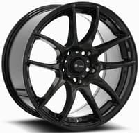 20x9.5 vors tr4 gloss black 5x4.5/114.3 35mm