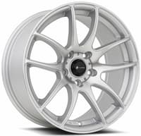17x8 vors tr4 silver machined 4x100 4x4.5/114.3 35mm