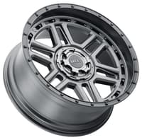 Weld Off-Road Crux W221 Satin Gunmetal w/ Satin Black Lip