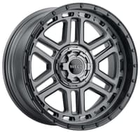 20x9 weld off-road crux w221 satin gunmetal w/ satin black lip (rotary forged) 6x135 6x5.5/139.7 20mm