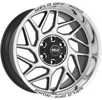 Weld Off-Road Fulcrum W118 Gloss Black Machined
