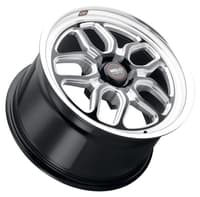 Weld Performance Laguna Drag S152 Gloss Black Milled Machined