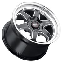 20x5 weld performance ventura 6 drag s156 gloss black milled machined (rotary formed) 6x135 -19mm