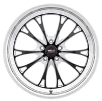 Weld Performance Belmont Drag S157 Gloss Black Milled Machined