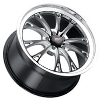 Weld Performance Belmont Drag S157 Gloss Black Milled Machined
