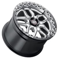 Weld Performance Laguna Drag Beadlock S907 Gloss Black Milled Machined