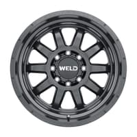 20x9 weld off-road stealth w101 satin black (rotary forged) 8x180 0mm