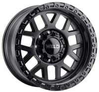 20x9 weld off-road cinch w104 satin black (rotary forged) 6x135 6x5.5/139.7 0mm