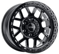 20x9 weld off-road cinch w105 gloss black milled (rotary forged) 6x135 6x5.5/139.7 20mm
