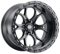 20x12 weld off-road ledge w108 satin black (6-lug) (rotary forged) (* may require trimming) 6x135 -44mm
