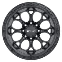 20x10 weld off-road ledge w108 satin black 8-lug) (rotary forged) 8x170 -18mm