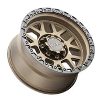 20x10 weld off-road cinch w115 satin bronze w/ satin black lip (rotary forged) 5x5/127 5x5.5/139.7 -18mm