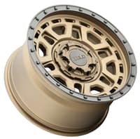 20x10 weld off-road crux w120 satin bronze w/ satin black lip (rotary forged) 6x135 6x5.5/139.7 13mm
