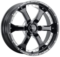 Weld Off-Road Granada (6-Lug) W125 Gloss Black Milled