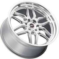 Weld Performance Laguna S114 Gloss Silver Machined