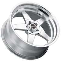 20x9.5 weld performance ventura s105 gloss silver machined (rotary formed) 5x5/127 0mm