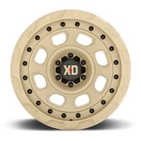 (clearance - no returns) 20x10 xd series xd861 storm sand 6x135 -18mm